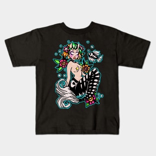 Swimming With The Fishes Kids T-Shirt